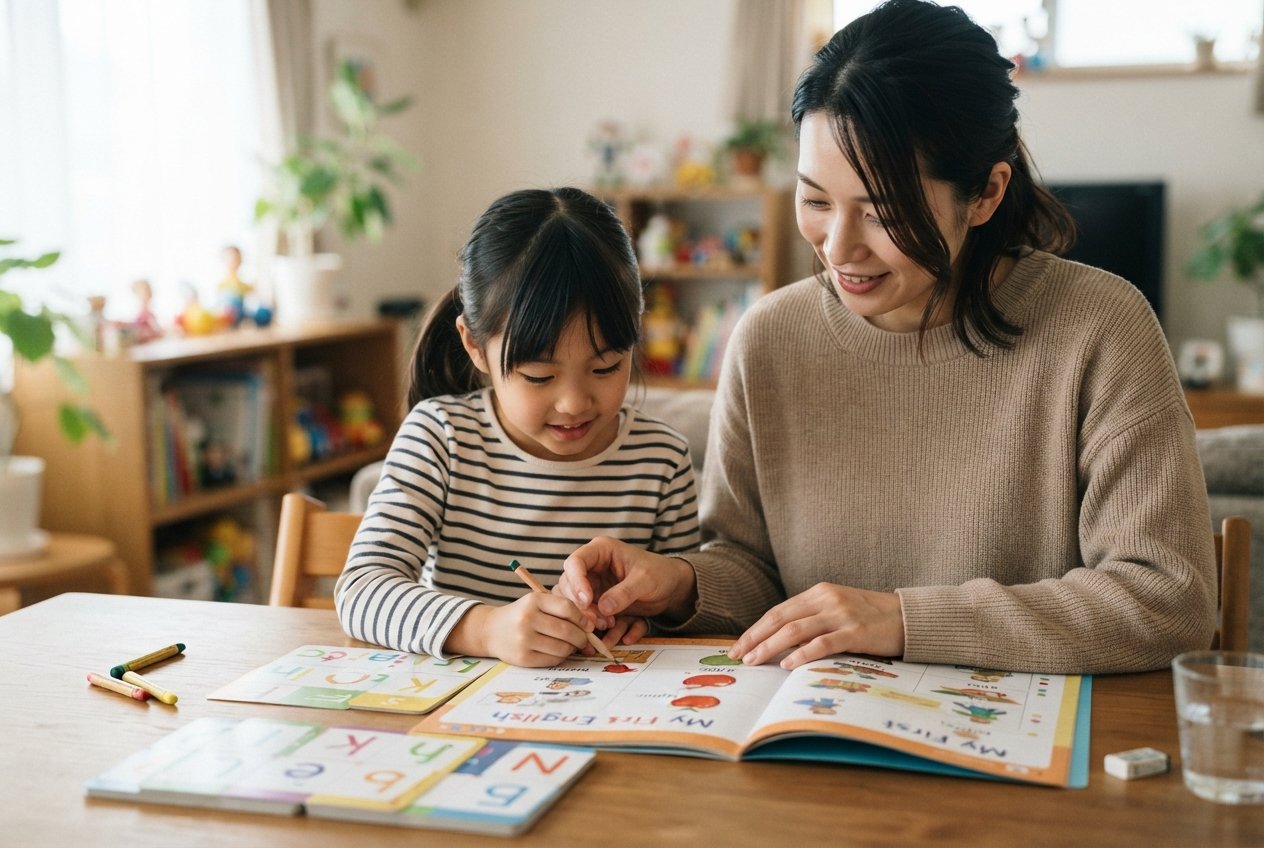 子供英語やる気のイメージ