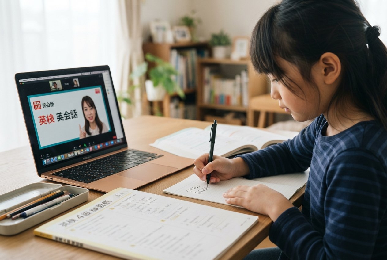 小学生英検オンラインのイメージ