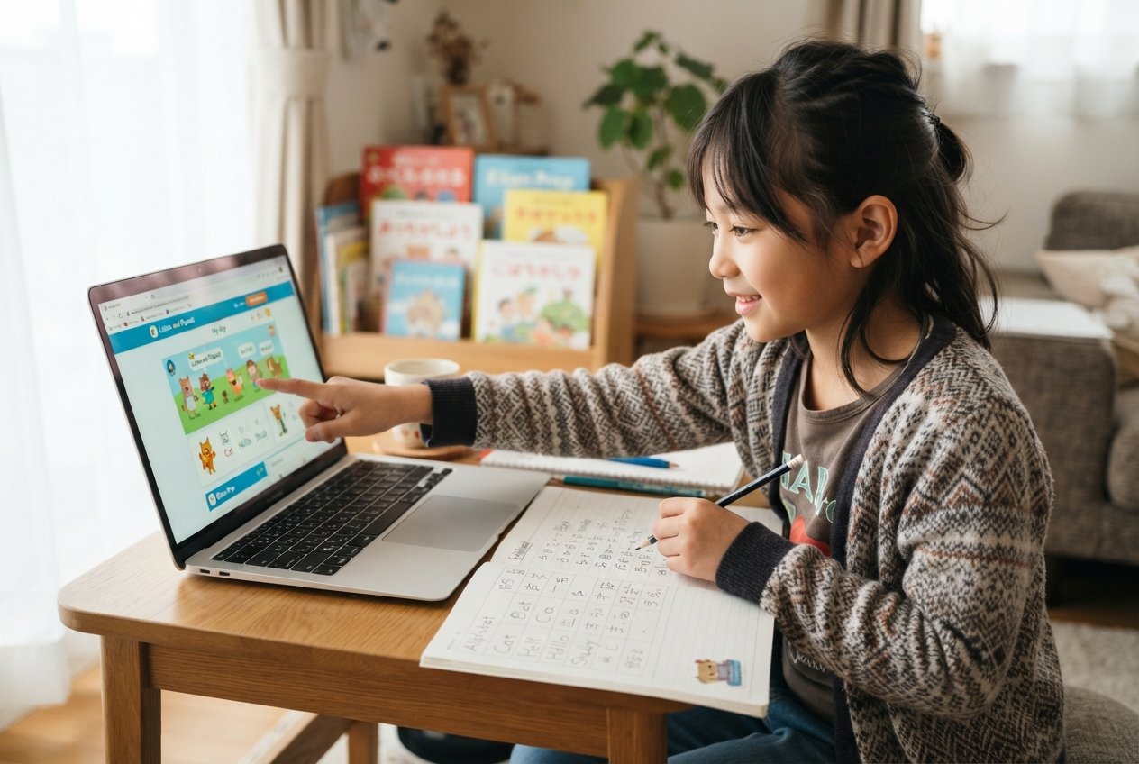 小学生英検オンラインのイメージ