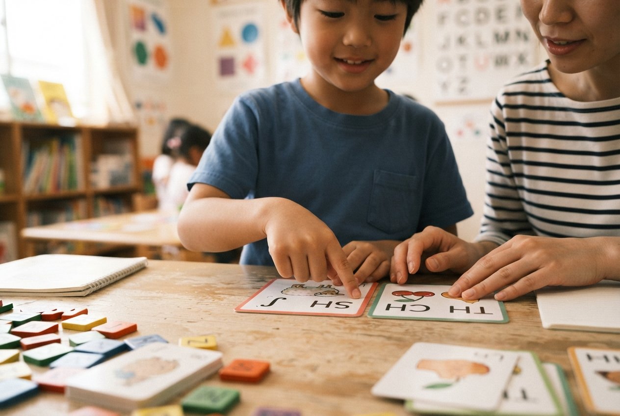 二文字で一つの音になる組み合わせのイメージ